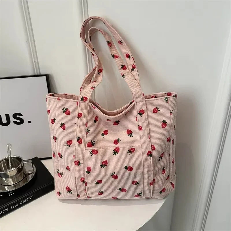Sac fourre-tout simple Framboise
