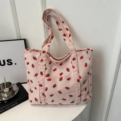 Sac fourre-tout simple Framboise