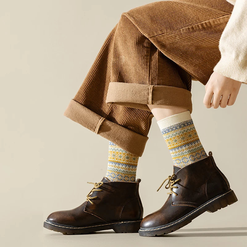 Chaussettes en coton Nordique (Lot de 3 paires)