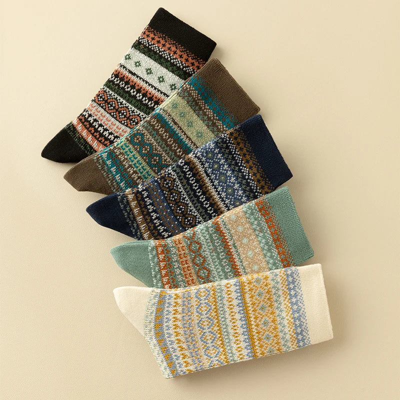 Chaussettes en coton Nordique (Lot de 3 paires)