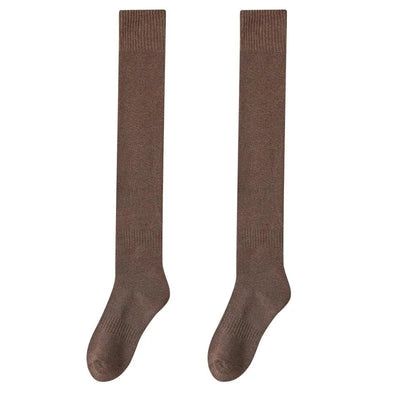 Chaussettes longues chaudes d'hiver