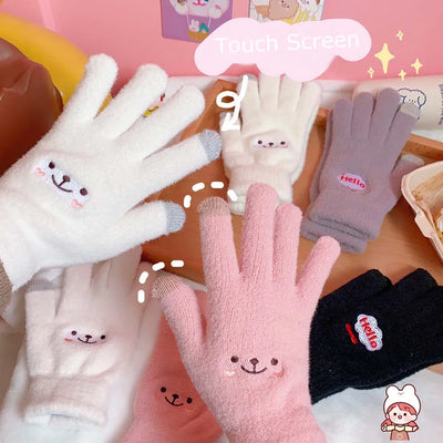 Gants Kawaii Hiver