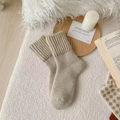 Chaussettes basses coton hiver