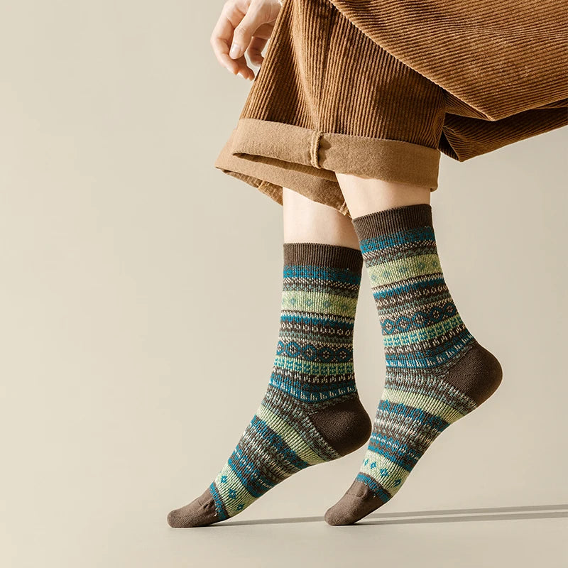 Chaussettes en coton Nordique (Lot de 3 paires)