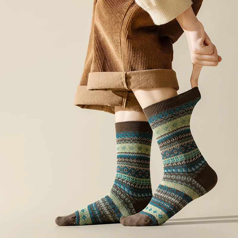 Chaussettes en coton Nordique (Lot de 3 paires)