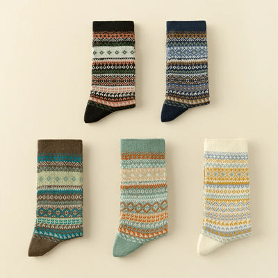 Chaussettes en coton Nordique (Lot de 3 paires)