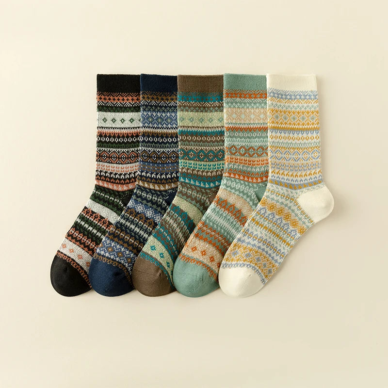 Chaussettes en coton Nordique (Lot de 3 paires)