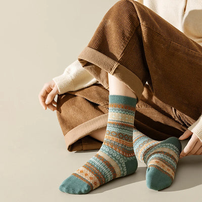 Chaussettes en coton Nordique (Lot de 3 paires)